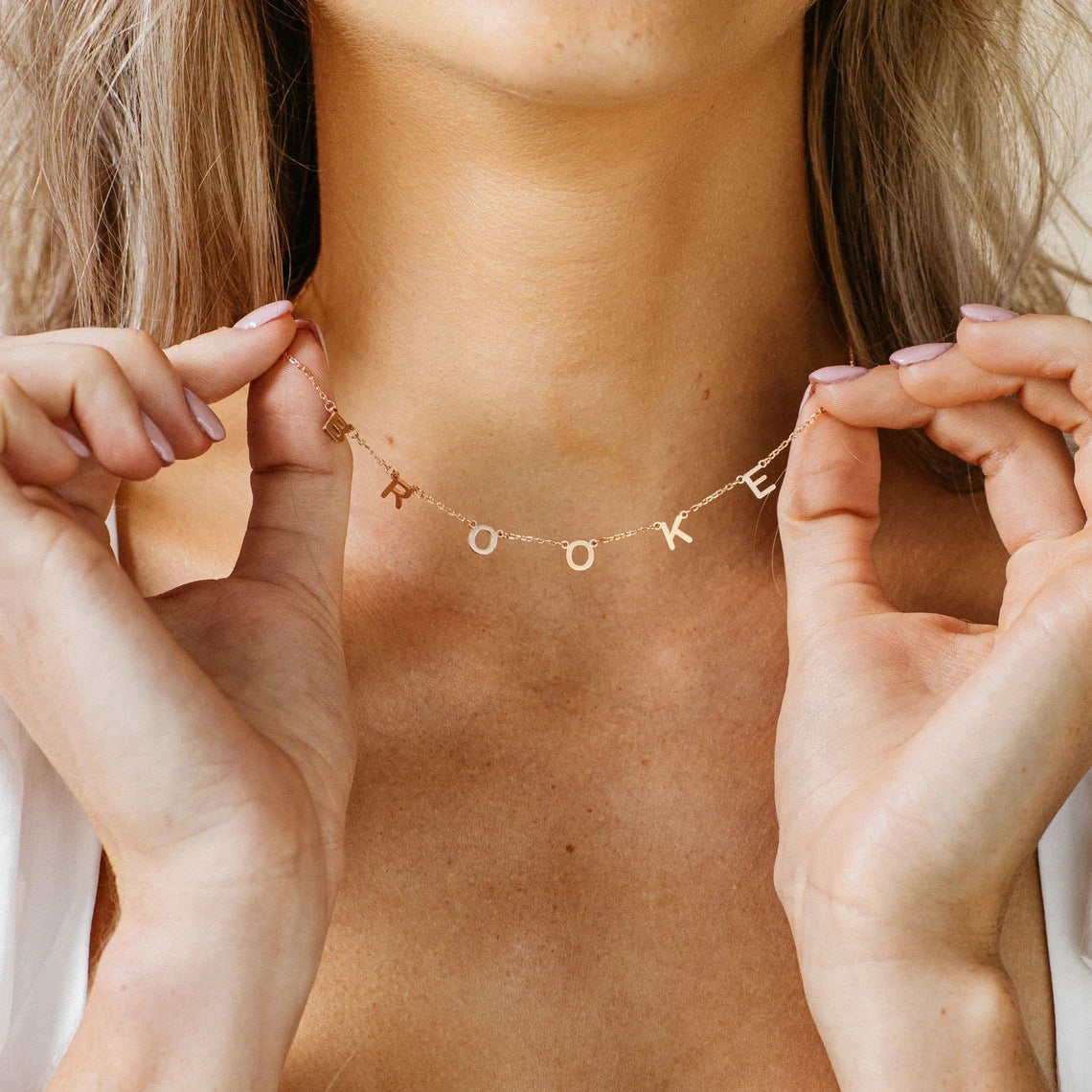 Personalized Alphabet Name Necklace