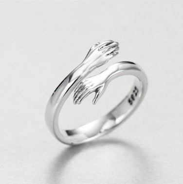 Hug Ring - 925 Silver