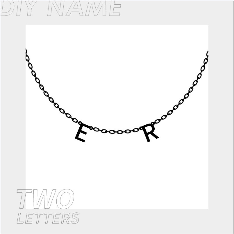 Personalized Alphabet Name Necklace